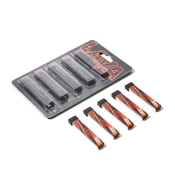 Imagem de Bateria Lipo BETAFPV LAVA 1S 300mAh 3,8V 75C LiHV com BT2.0