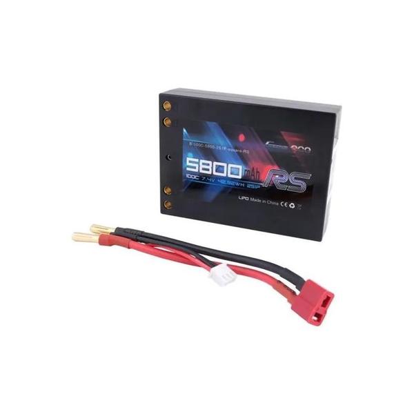 Imagem de Bateria Lipo Gens Ace 7.4V 5800mAh 100C para Automodelismo