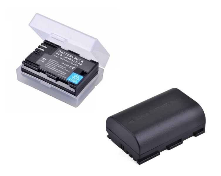 Imagem de Bateria LP-E6 2650mah Canon Eos 5d 5d2 7d 7d2 6d 70d 80d 60d