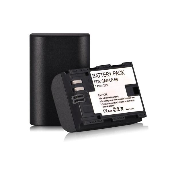 Imagem de Bateria Mamen LP-E6 para Câmeras Canon (2600mAh / 7.4V)