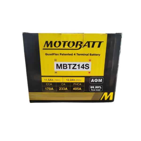 Imagem de Bateria Motobatt Mbtz14s 11.2ah Xt1200 Z S. Tenere Transalp