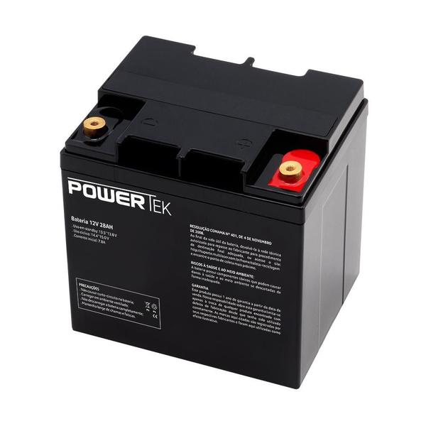 Imagem de Bateria Multiuso  Powertek 12v 28ah - En019