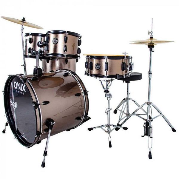 Imagem de Bateria Nagano Onix Drums Smart 22 DSR Deep Silver