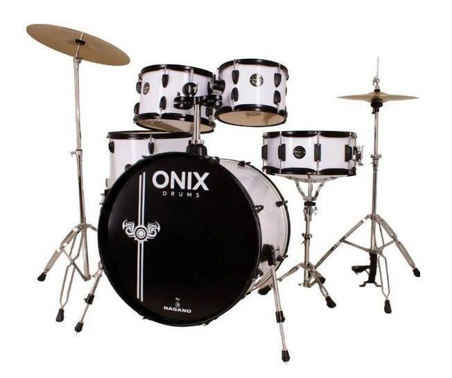 Imagem de Bateria Nagano Onix Smart 22 RKW Rock White Branco Wh