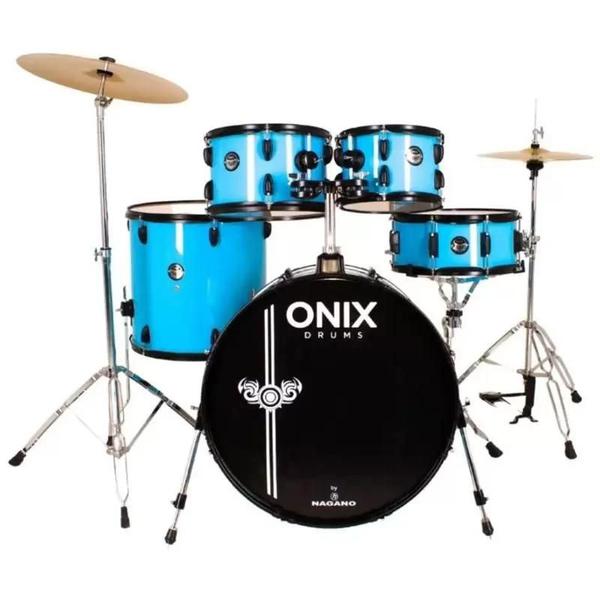 Imagem de Bateria Onix Skinny By Nagano 20" Azul BBE