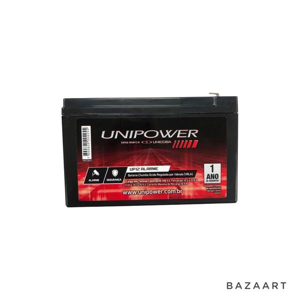 Imagem de Bateria para alarme unipower 