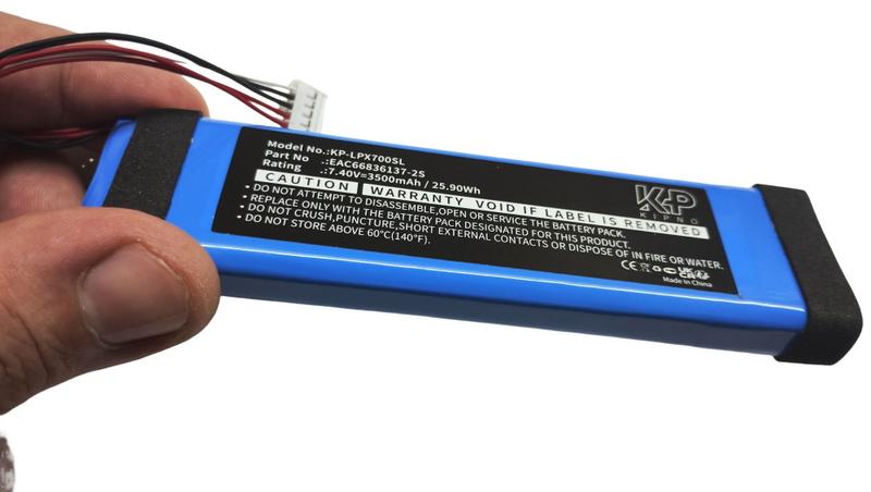 Imagem de Bateria para Caixa de Som Lg Xboom Go Pl7 - 3500mAh - EAC66836137-2S - Caixinha Portatil