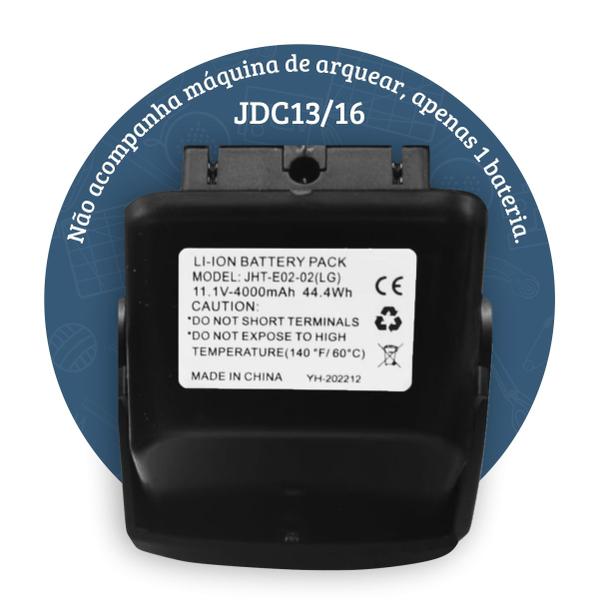 Imagem de Bateria Para Máquina Arquear Fita Portátil Jdc13/16 4000mah