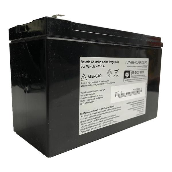 Imagem de Bateria Para Nobreak Unipower/unicoba 12v 7ah Mod. Up1270e