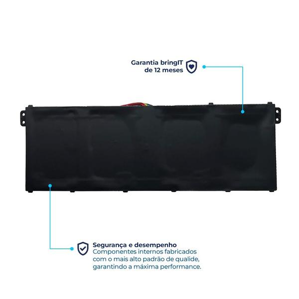 Imagem de Bateria para Notebook bringIT compatível com Acer Aspire 3 A315-53-34Y4 2200 mAh 11.4 V