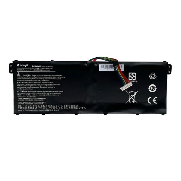 Imagem de Bateria para Notebook bringIT compatível com Acer Aspire A515-45-r760 2200 mAh