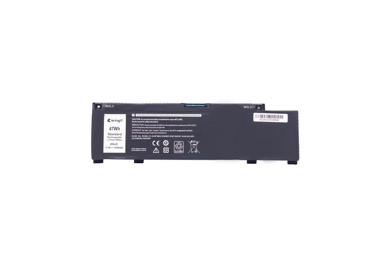 Imagem de Bateria para notebook bringIT compatível com Dell INS15PR-1745W 4100 mAh Preto