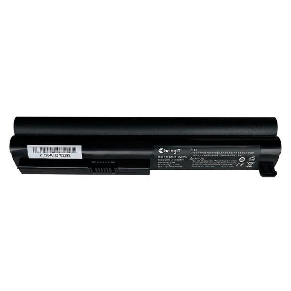 Imagem de Bateria para notebook bringIT compatível com LG  C400 A410 A510 A520 A530 X140 W7430 W7435 4000 mAh Preto