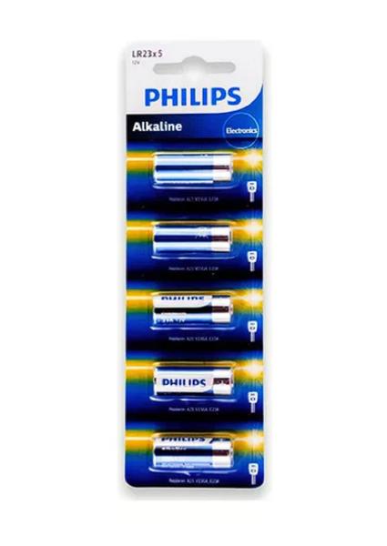 Imagem de Bateria Pilha A23 12v Philips Lr23x5 Cartela 5 Unidades