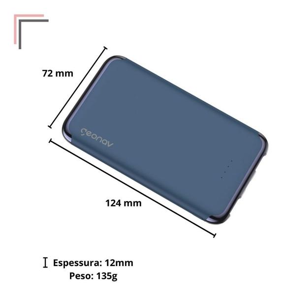 Imagem de Bateria Portátil Powerbank 6000 Mah 2 Usb