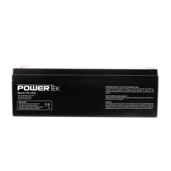 Imagem de Bateria Powertek 12V 2,3Ah Brinquedos Alames e Nobreks - Multilaser