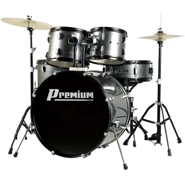 Imagem de Bateria Premium DX722 Sl Chumbo Bumbo 22" Cinza