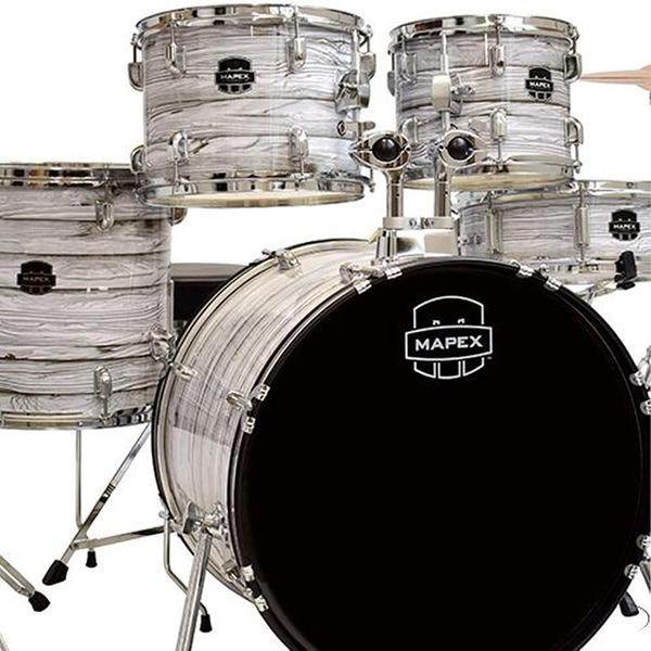 Imagem de Bateria Prodigy Mapex PDG5245T 22" 10" 12" 14" 16" 2 Estantes e Banco