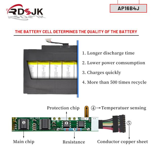 Imagem de Bateria RDSJ AP16B4J 2ICP4/78/104 34Wh 7,6V para Acer Aspire