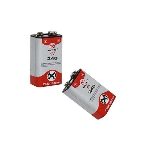 Imagem de Bateria Recarregavel 9v 240mah Mox