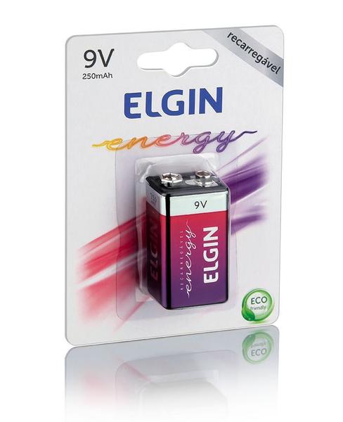 Imagem de Bateria Recarregável 9v 250 mah Elgin