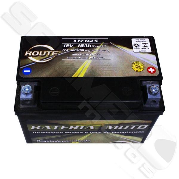 Imagem de Bateria Route Y-Tz16-Ls Harley Davidson Hd Xl 1200