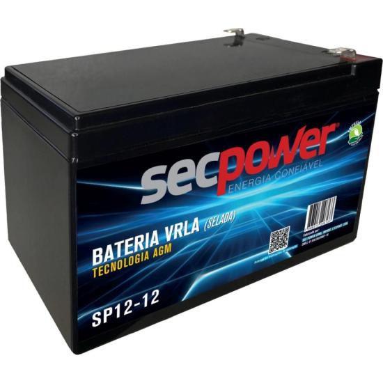 Imagem de Bateria Selada 12V 12Ah SP12-12 SecPower