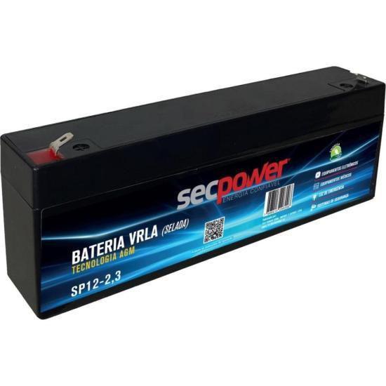 Imagem de Bateria Selada 12V 2,3Ah SP12-2,3 SecPower F002