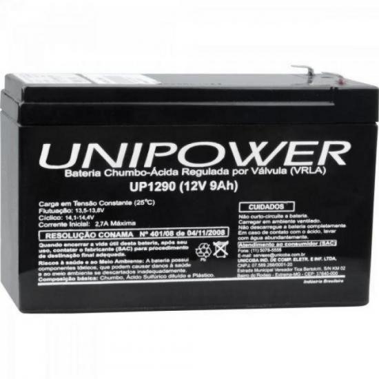 Imagem de Bateria Selada 12V/9A UP1290 UNIPOWER