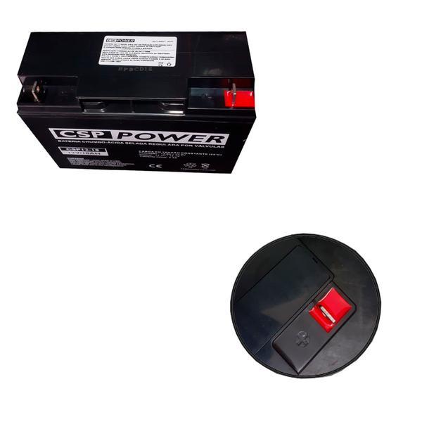 Imagem de Bateria Selada Vrla Agm 12v 18ah Quadriciclo Jet Ski*