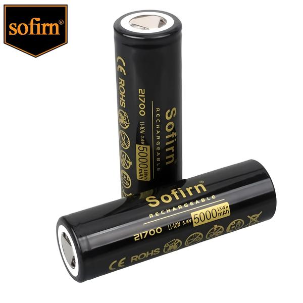 Imagem de Bateria Sofirn 21700 5000mAh - 3.7V 48A 10C - Alta Descarga - Para Celulares