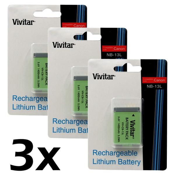 Imagem de Bateria Teds Electronics Li-ion 1400mAh para Canon NB-13L