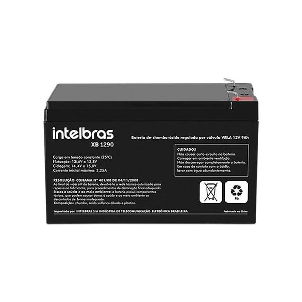 Imagem de Bateria Vrla 12V/9,0Ah XB 1290 Intelbras