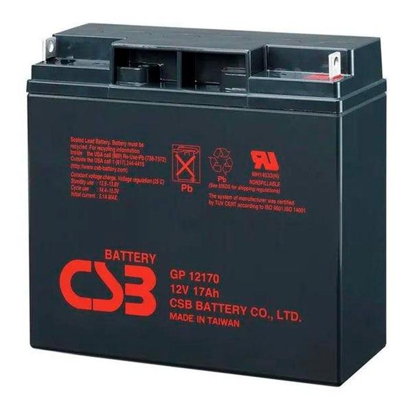 Imagem de Baterias CSB CSB VRLA 12V 17AH GP12170 - 990011603