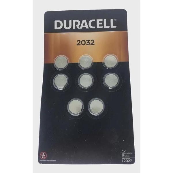 Imagem de Baterias Duracell 3V-2032 Pack Com 08 Unidades