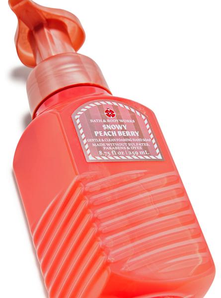 Imagem de Bath & Body Works - Sabonete Espuma Snowy Peach Berry 259ml