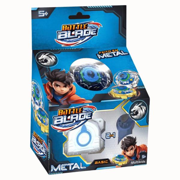 Imagem de Battle Blades Starter Pack Azul 2 em 1 Metal Multikids