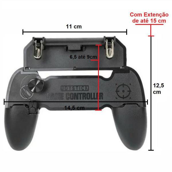 Imagem de Battle Grounds W11+ Controller Gamepad 2 Gatilhos Joystick