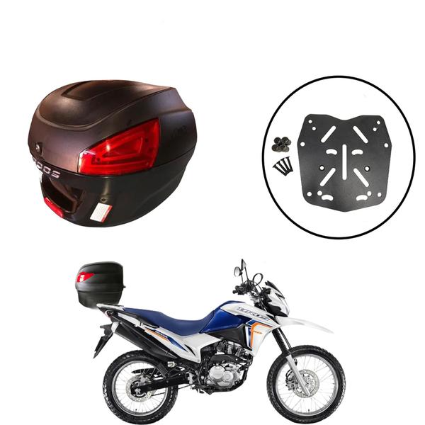 Baú 29l Awa Proos + Sup Baú Superior Bros 150/160 2015+ Imagem de Baú 29l Awa Proos + Sup Baú Superior Bros 150/160 2015+