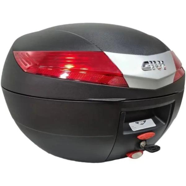 Imagem de Baú 40L Givi Monokey V40N Lente Vermelha + Base M5 Givi