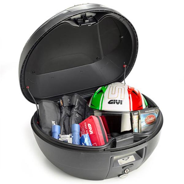 Baú 40L Givi Monokey V40nt Lente Fumê Imagem de Baú 40L Givi Monokey V40nt Lente Fumê