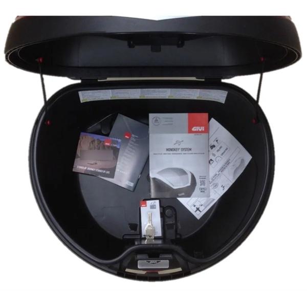 Baú 40L Givi Monokey V40nt Lente Fumê Imagem de Baú 40L Givi Monokey V40nt Lente Fumê