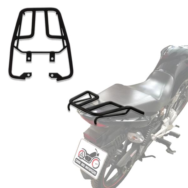 Baú 41 litros Awa Proos com Bagageiro para CG TITAN 150 125 2014-2023 Imagem de Baú 41 litros Awa Proos com Bagageiro para CG TITAN 150 125 2014-2023