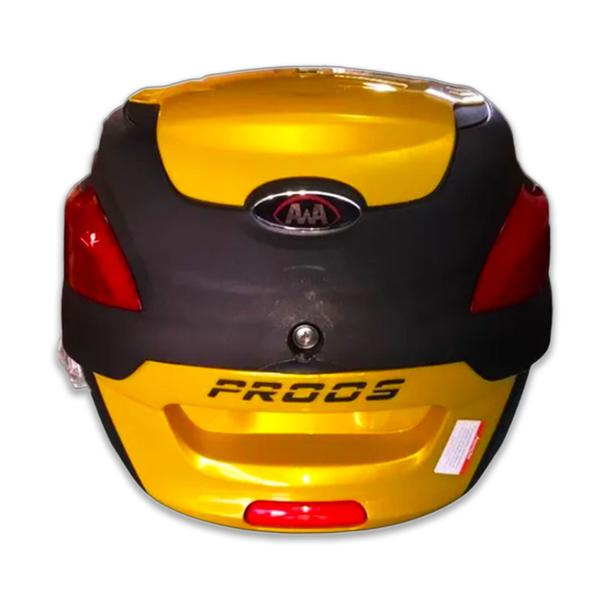 Baú 41 litros Awa Proos com Bagageiro para CG TITAN 150 125 2014-2023 Imagem de Baú 41 litros Awa Proos com Bagageiro para CG TITAN 150 125 2014-2023