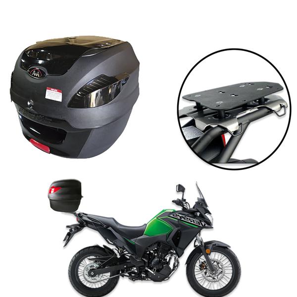 Baú 41 litros Awa Proos com Bagageiro para VERSYS X300 2018-2023 Imagem de Baú 41 litros Awa Proos com Bagageiro para VERSYS X300 2018-2023