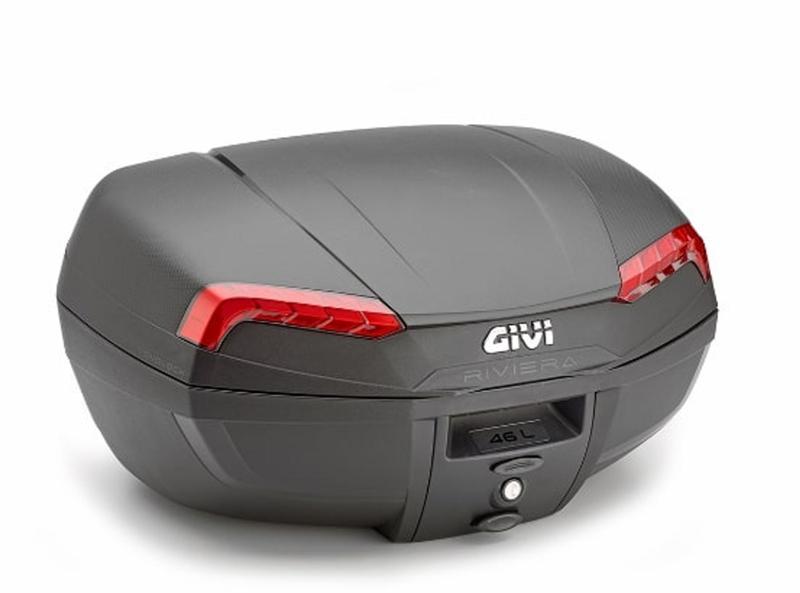 Imagem de Baú Bauleto Givi E46nbr - Riviera 46l  + Suporte Baú superior Honda ADV 150