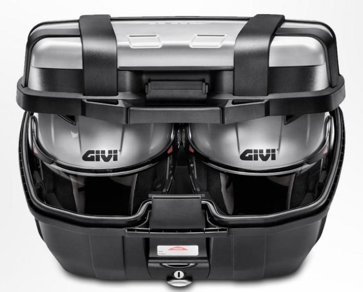 Imagem de Baú givi trekker 52 prata monokey