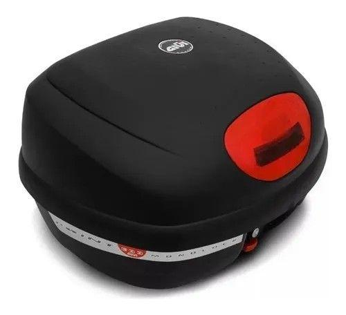 Imagem de Baú Moto Bauleto Givi Monolock 33l Point Motoqueiro Com Base