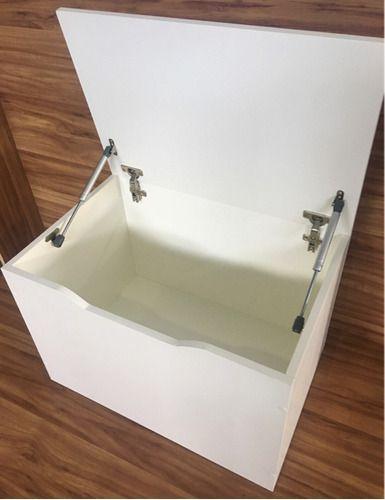 Imagem de Baú Para Guardar Brinquedos Infantis Em Mdf Brancotx