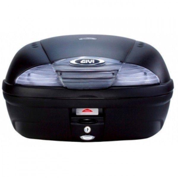 Imagem de Bau traseiro (top case) givi e450nt tech monolock (nacional) 45 litros preto c/ lente fume